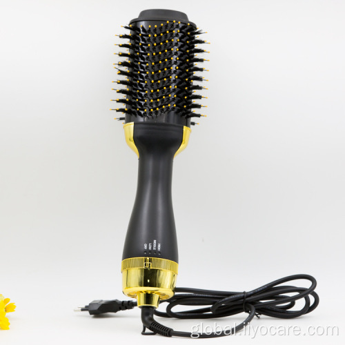 Hair Straightener And Curler Dryer Brush Brush Electric Hair Straightener And Curler Dryer Brush Supplier